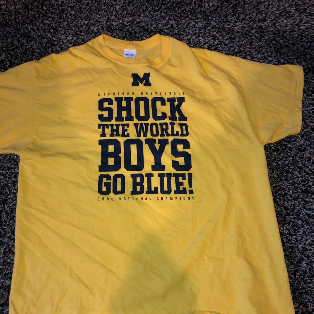 Michigan Wolverines Basketball Shirt